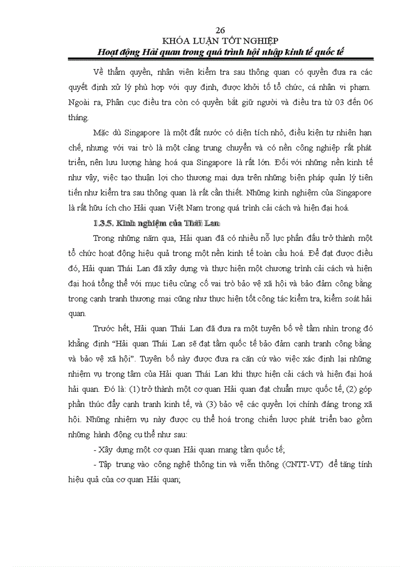 image for page Hoạt động hải quan trong quá trình hội nhập kinh tế quốc tế 1