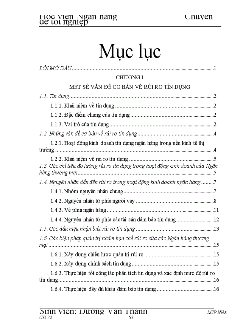 image for page Giải pháp hạn chế rủi ro tín dụng tại Chi nhánh Ngân hàng Công Thương khu vực Đống Đa 1