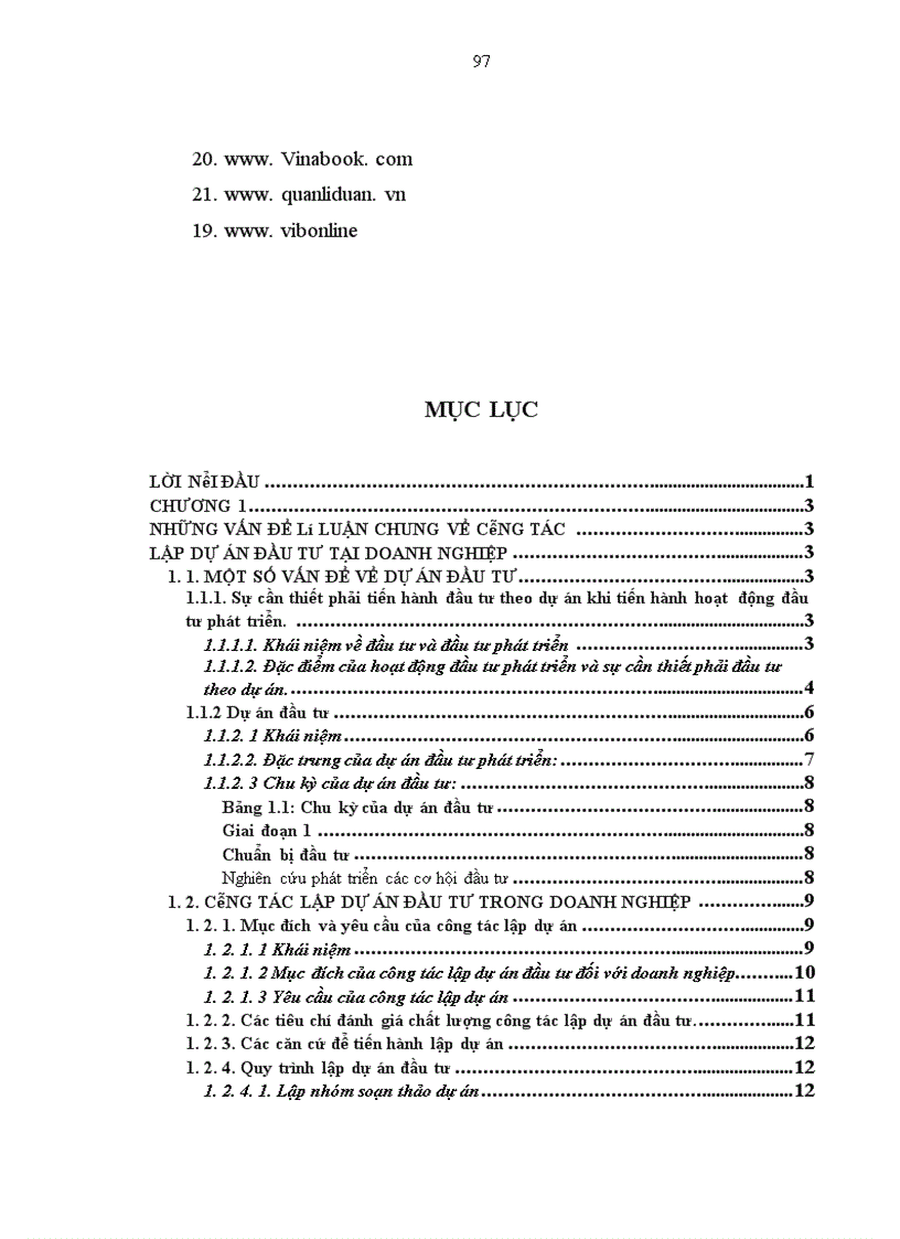 image for page Hoàn thiện công tác lập dự án đầu tư phát triển tại Công ty cổ phần dung dịch khoan và hoá chất dầu khí 1