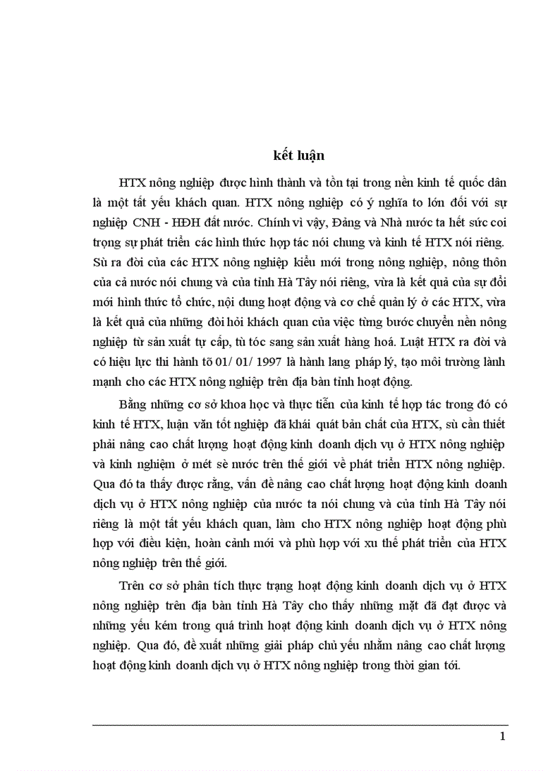 image for page Nâng cao chất lượng hoạt động kinh doanh dịch vụ ở HTX nông nghiệp sau chuyển đổi theo luật HTX trên địa bàn tỉnh Hà Tây