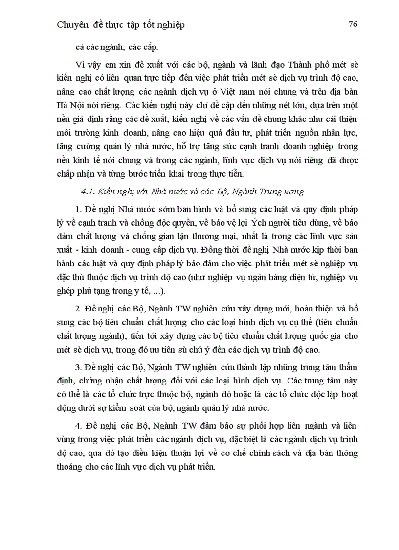 image for page Các vấn đề liên quan đến quá trình phát triển của lĩnh vực dịch vụ nói chung bao gồm cả dịch vụ thông thường và dịch vụ chất lượng cao trình độ cao ở Hà Nội trong khoảng 10 năm trở lại đây và gắn với mục tiêu phát triển kinh tế xã hội của Thủ đô đến năm 2010