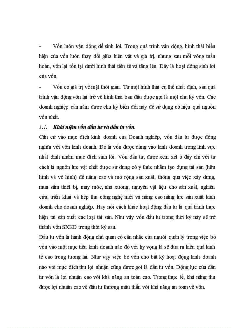 image for page Một số giải pháp tăng cường huy động và nâng cao hiệu quả sử dụng vốn của công ty cổ phần CAVICO Việt Nam khai thác mỏ và xây dựng đến năm 2015 1