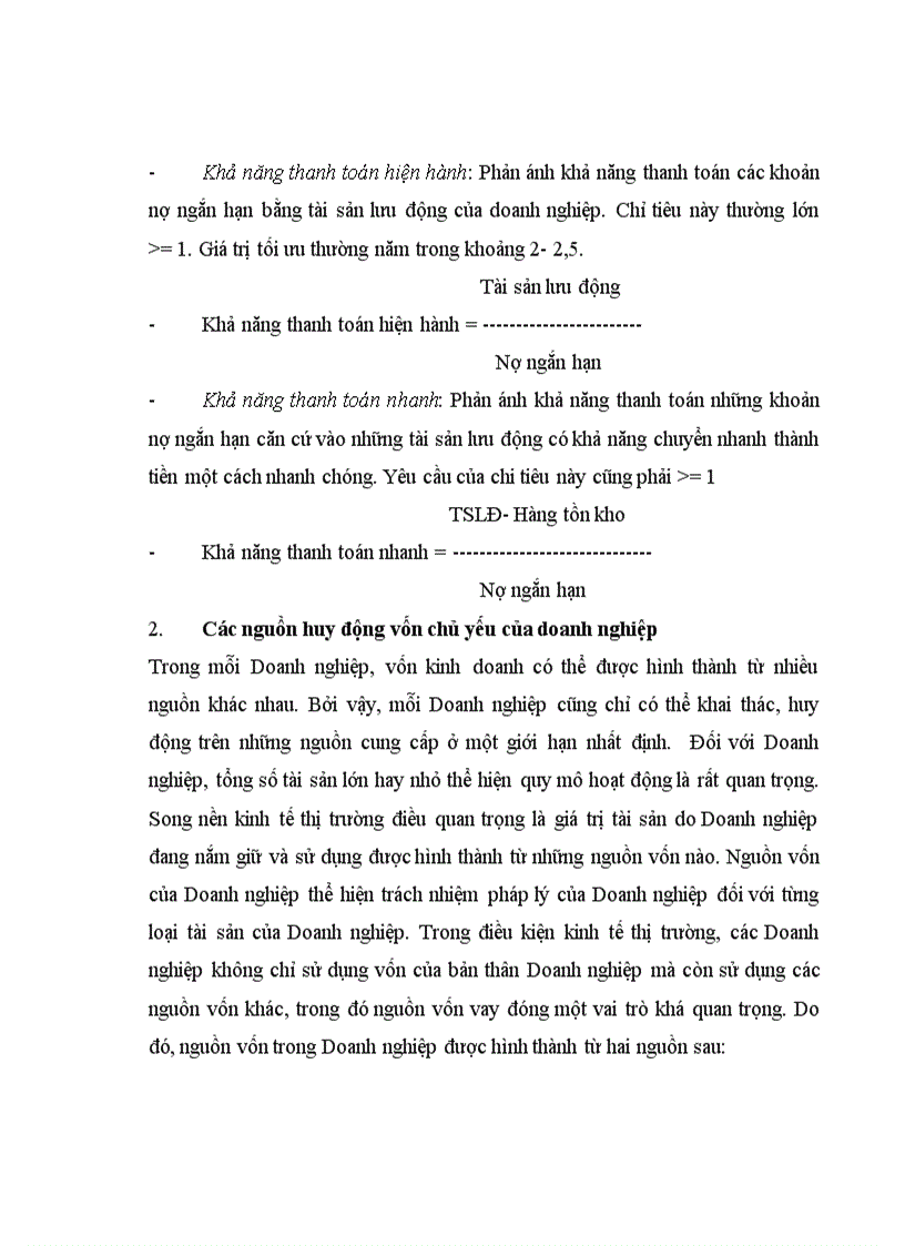 image for page Một số giải pháp tăng cường huy động và nâng cao hiệu quả sử dụng vốn của công ty cổ phần CAVICO Việt Nam khai thác mỏ và xây dựng đến năm 2015 1