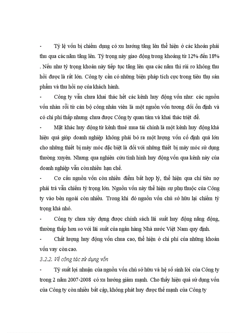 image for page Một số giải pháp tăng cường huy động và nâng cao hiệu quả sử dụng vốn của công ty cổ phần CAVICO Việt Nam khai thác mỏ và xây dựng đến năm 2015 1