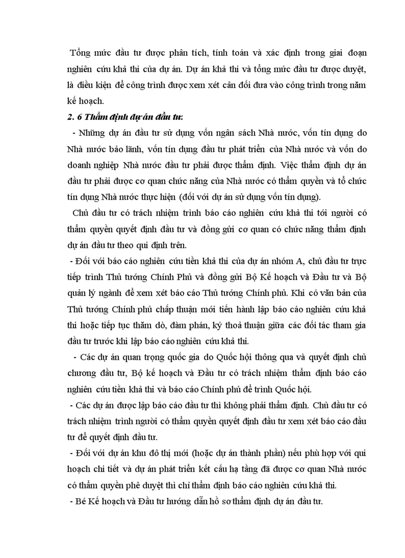 image for page các vấn đề cơ bản của đầu tư và dự án đầu tư các phương pháp đánh giá dự án đầu tư và ứng dụng để phân tích một dự án đầu tư trong xây dựng giao thông 1