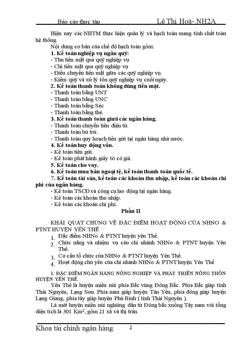 image for page Báo cáo thực tập tổng hợp tại ngân hàng nông nghiệp và phát triển nông thôn huyện Yên Thế