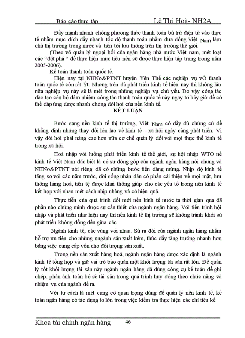 image for page Báo cáo thực tập tổng hợp tại ngân hàng nông nghiệp và phát triển nông thôn huyện Yên Thế