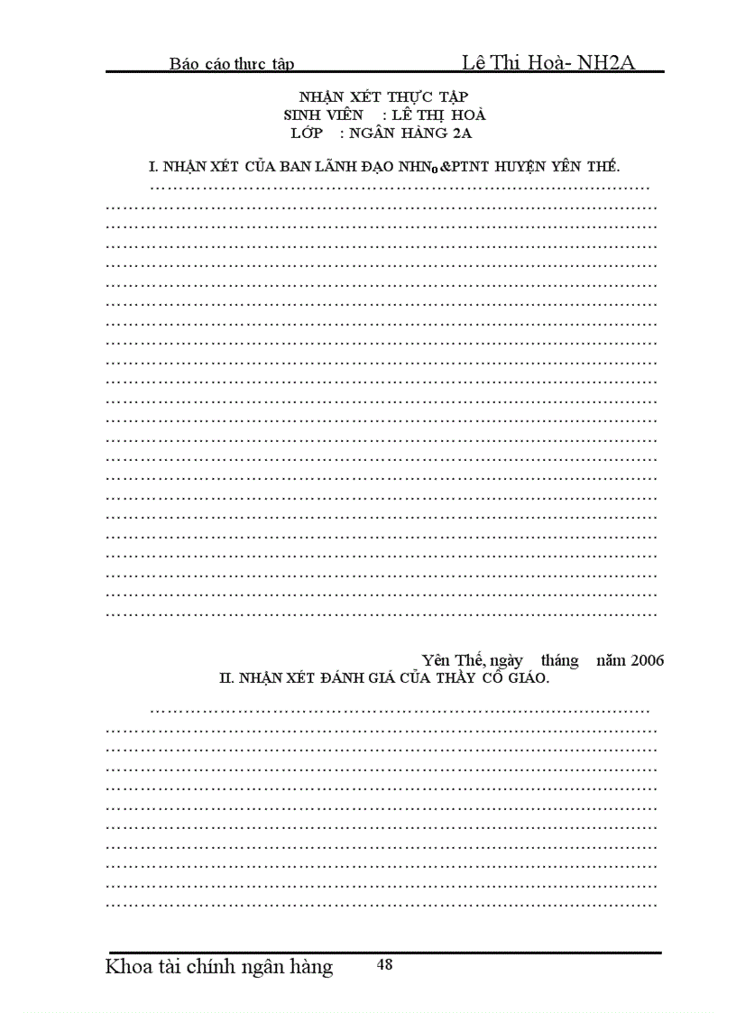 image for page Báo cáo thực tập tổng hợp tại ngân hàng nông nghiệp và phát triển nông thôn huyện Yên Thế