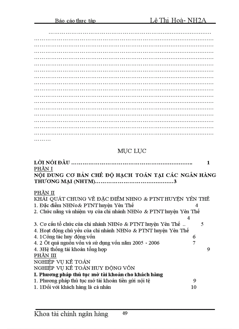 image for page Báo cáo thực tập tổng hợp tại ngân hàng nông nghiệp và phát triển nông thôn huyện Yên Thế