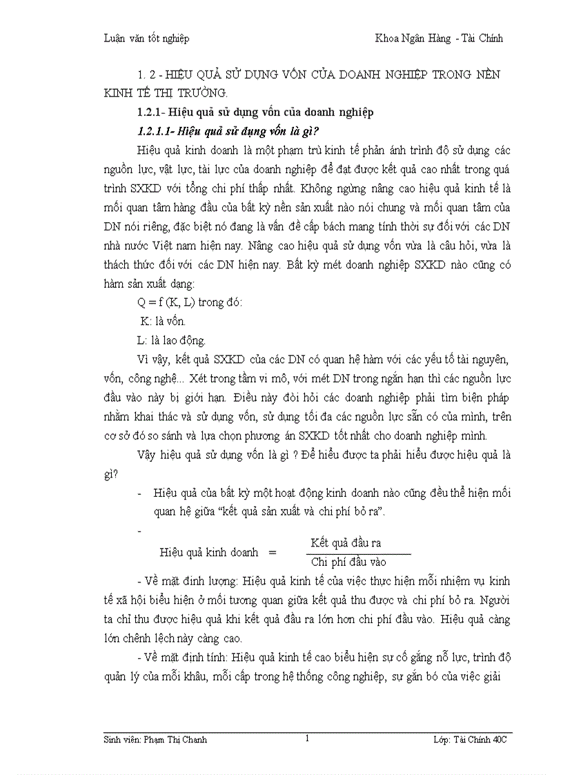 image for page Một số giải pháp nhằm nâng cao hiệu quả sử dụng vốn tại Công ty công trình giao thông 208 thuộc tổng giao thông 4 Bộ Giao Thông Vận tải 1