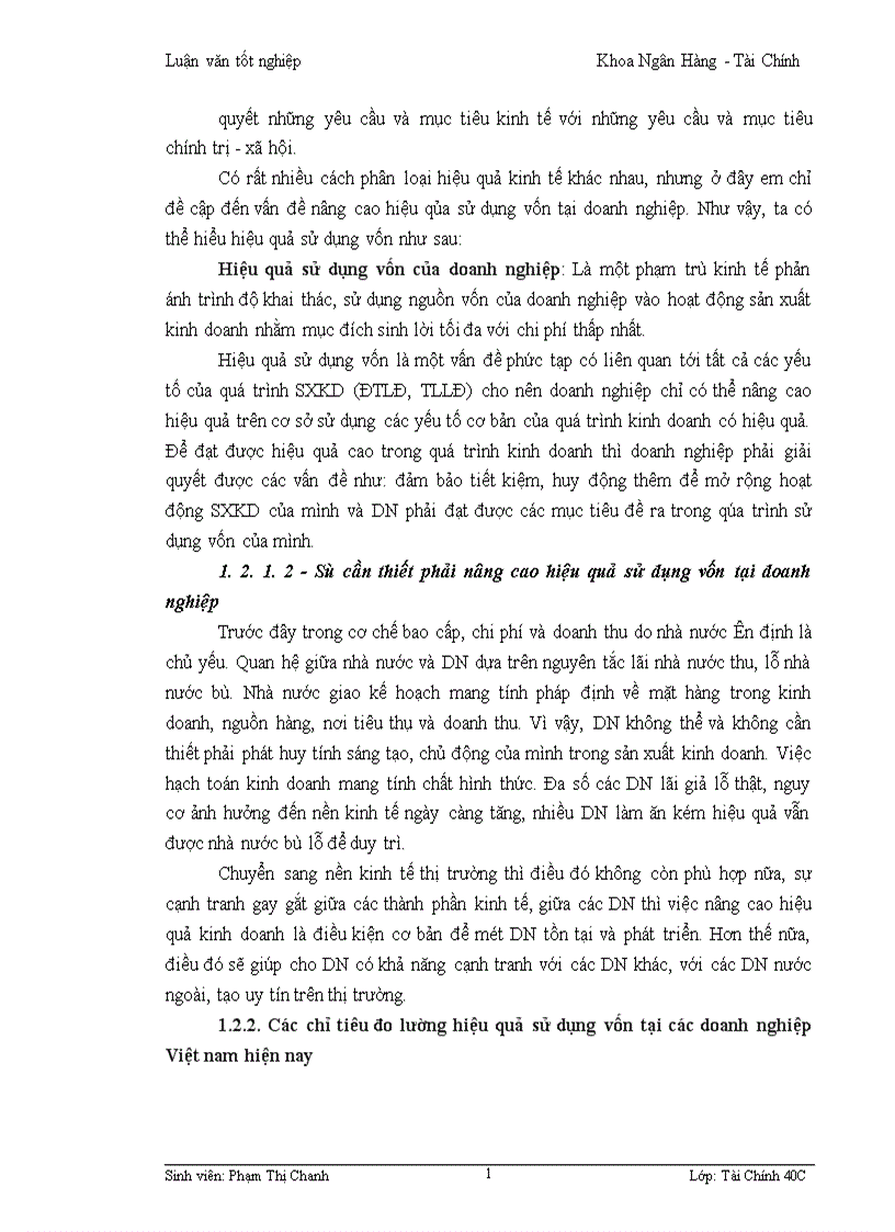 image for page Một số giải pháp nhằm nâng cao hiệu quả sử dụng vốn tại Công ty công trình giao thông 208 thuộc tổng giao thông 4 Bộ Giao Thông Vận tải 1