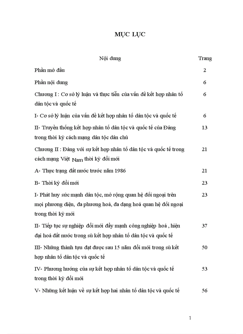 image for page Đảng với sự kết hợp nhân tố dân tộc và quốc tế trong cách mạng Việt Nam thời kỳ đổi mới 1
