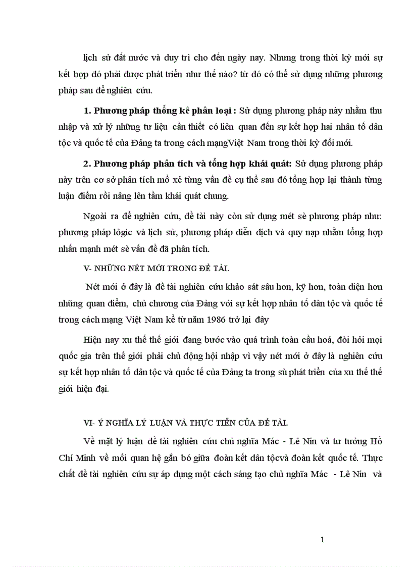 image for page Đảng với sự kết hợp nhân tố dân tộc và quốc tế trong cách mạng Việt Nam thời kỳ đổi mới 1