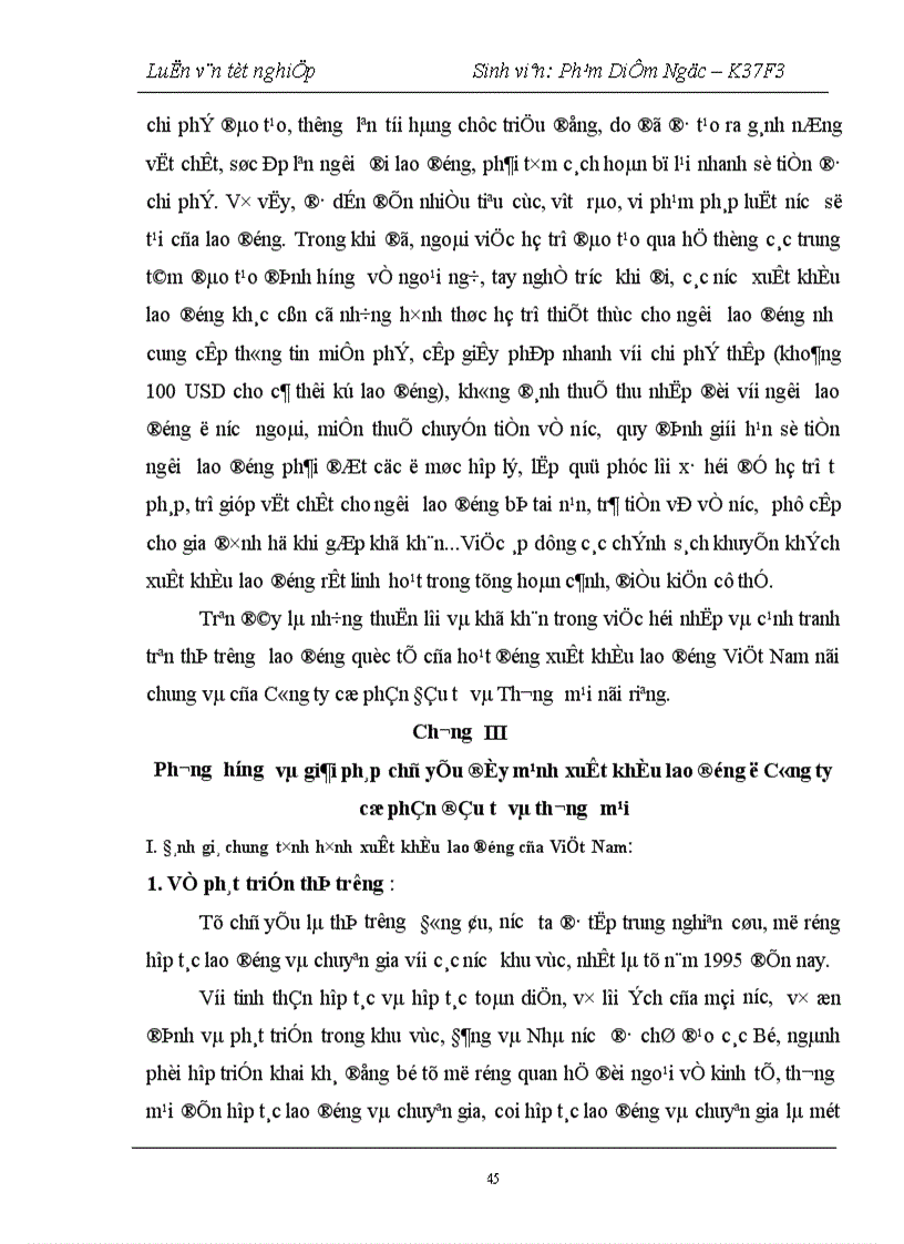 image for page Thực trạng và giải pháp thúc đẩy xuất khẩu lao động sang Đài Loan của Công ty cổ phần Đầu tư và Thương mại