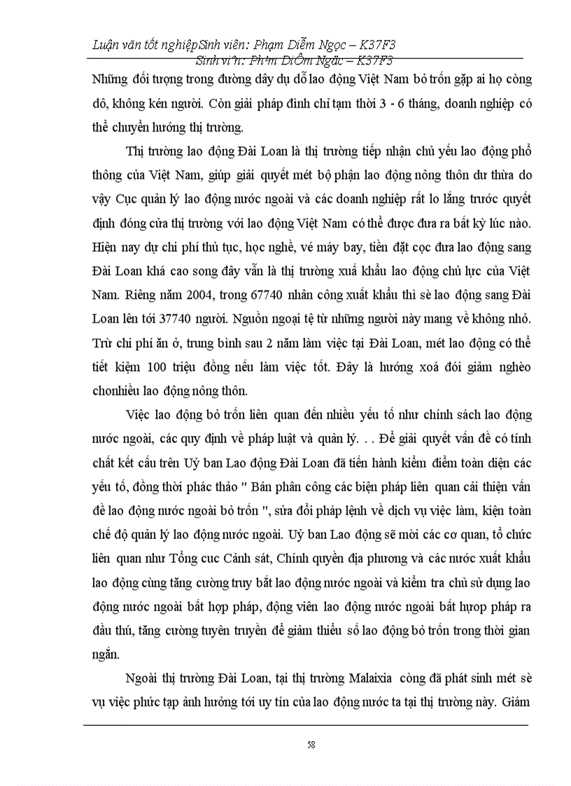 image for page Thực trạng và giải pháp thúc đẩy xuất khẩu lao động sang Đài Loan của Công ty cổ phần Đầu tư và Thương mại