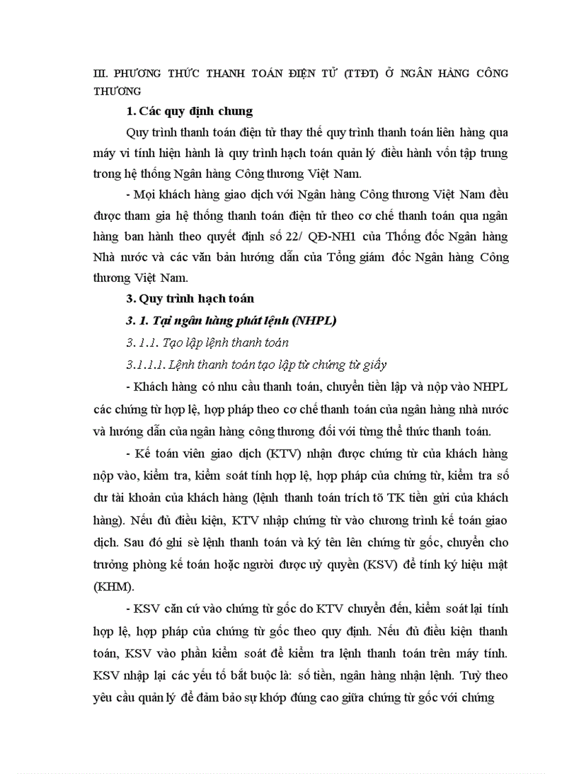 image for page Một số giải pháp nhằm nâng cao chất lượng công tác thanh toán điện tử tại NHCT Hai Bà Trưng 1