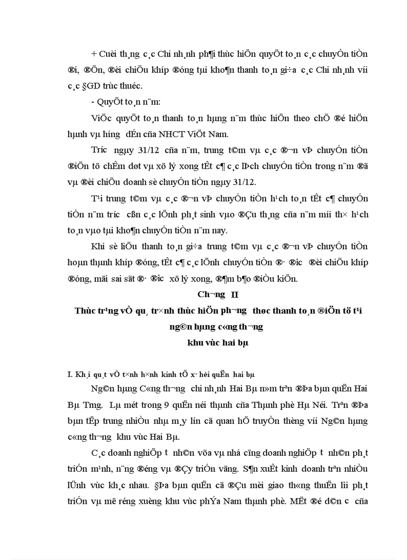 image for page Một số giải pháp nhằm nâng cao chất lượng công tác thanh toán điện tử tại NHCT Hai Bà Trưng 1