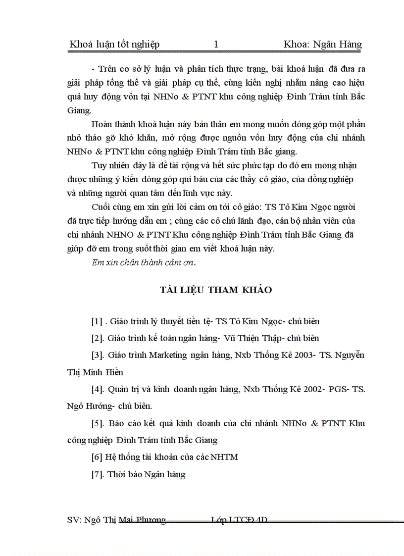 image for page Giải pháp nâng cao hiệu quả huy động vốn tại chi nhánh NHNo PTNT Khu công nghiệp Đình Trám tỉnh Bắc Giang