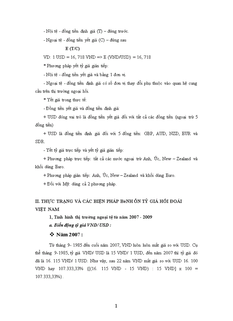 image for page Thị trường ngoại hối Việt Nam