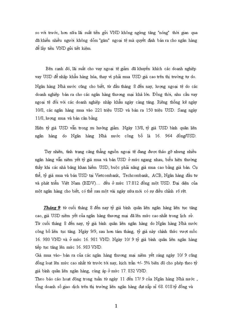 image for page Thị trường ngoại hối Việt Nam