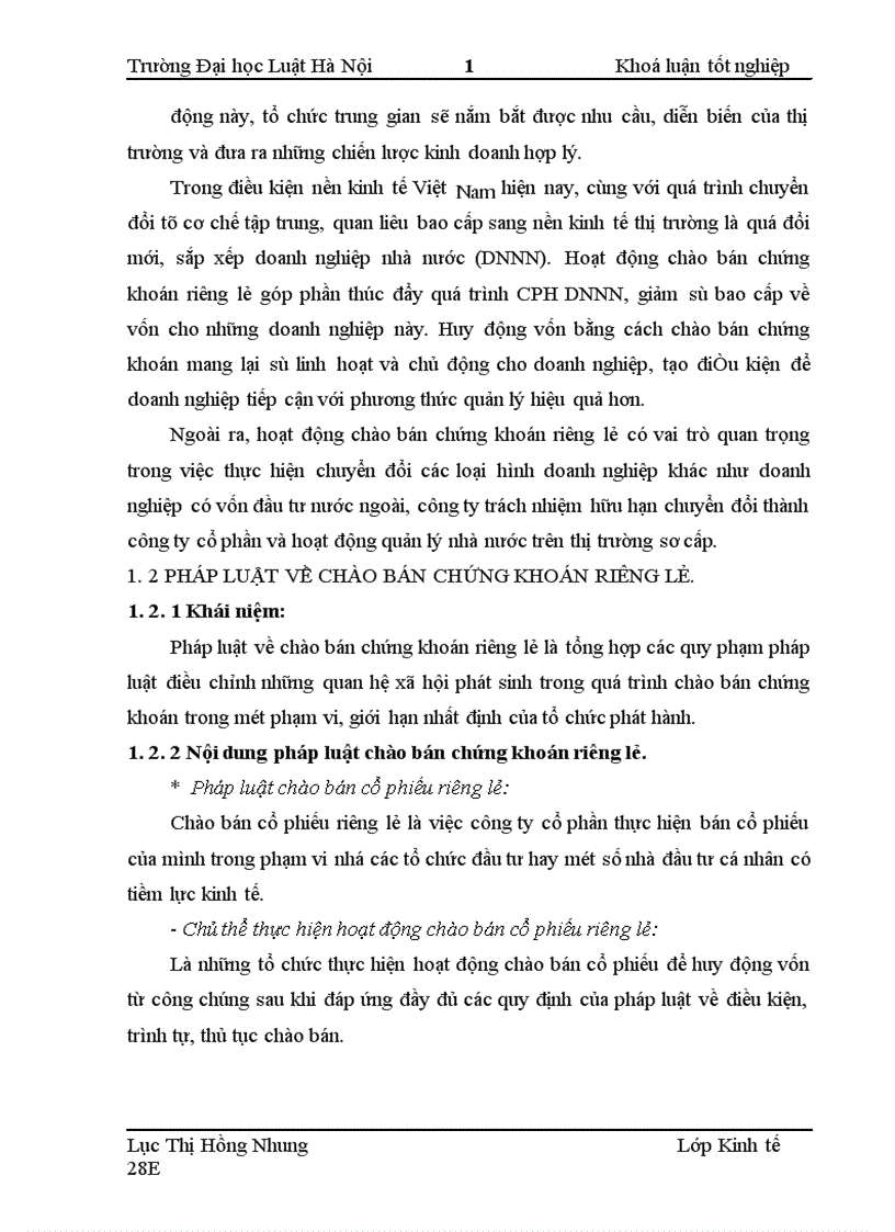 image for page Pháp luật về hoạt động chào bán chứng khoán riêng lẻ của doanh nghiệp Việt Nam hiện nay 1