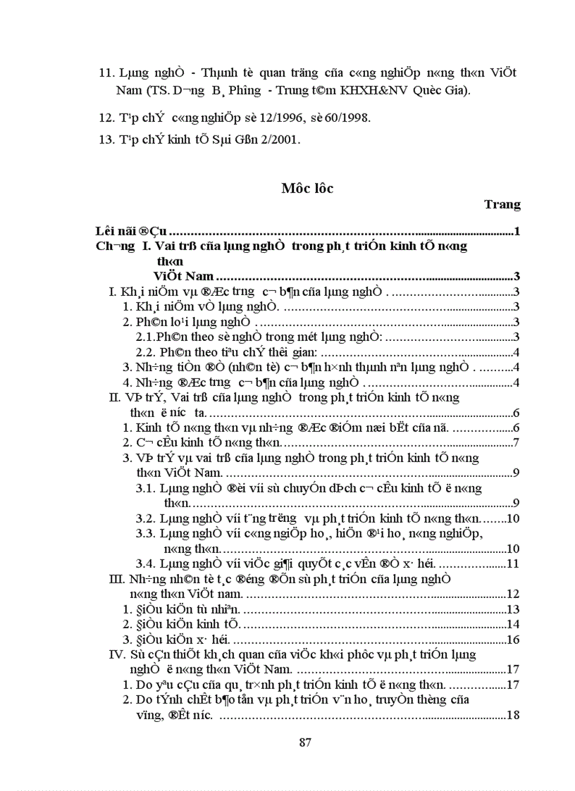 image for page Phương hướng và giải pháp khôi phục và phát triển làng nghề ở vùng đồng bằng sông Hồng giai đoạn 2001 2010 1