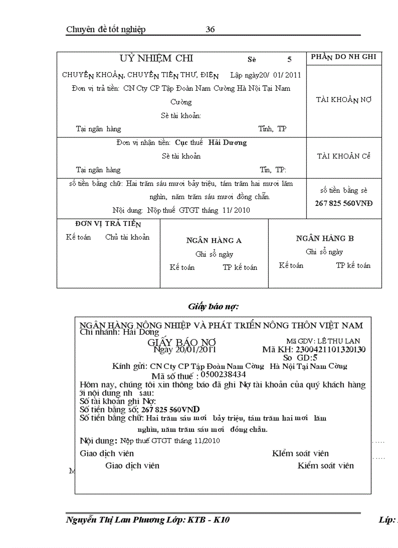 image for page Kế toán vốn bằng tiền và các nghiệp vụ thanh toán tại công ty cổ phần tập đoàn Nam Cường Hà Nội Chi nhánh Hải Dương