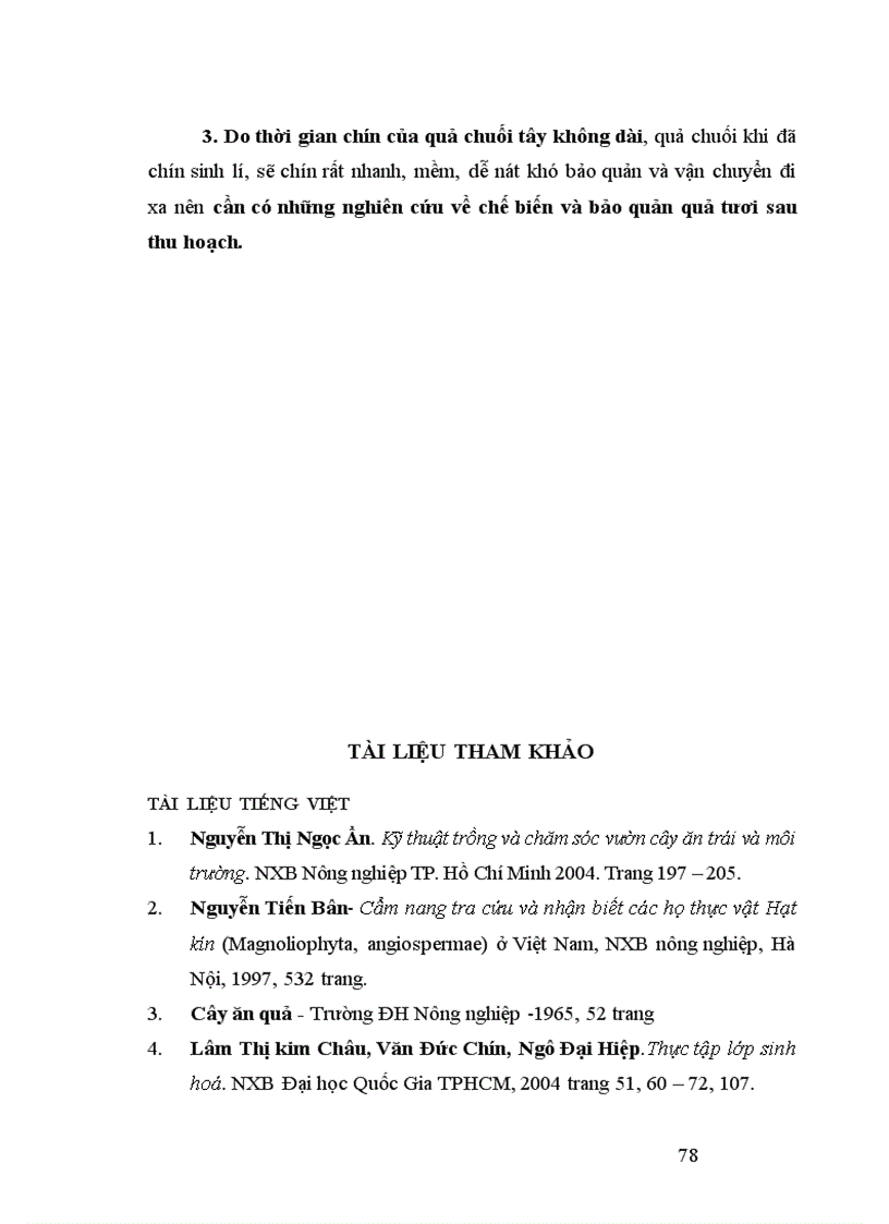image for page Nghiên cứu động thái một số chỉ tiêu sinh lý hoá sinh theo tiến trình sinh trưởng phát triển của quả chuối tây tại huyện Thanh Trì Hà Nội 1