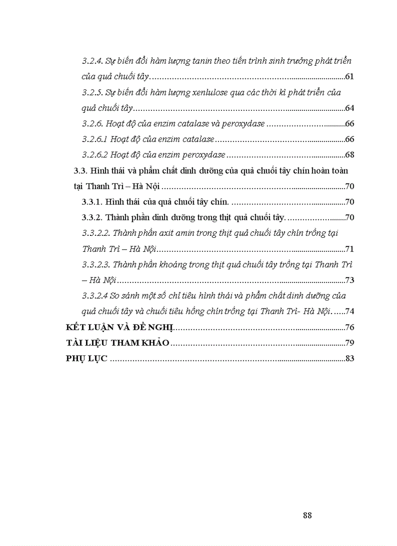image for page Nghiên cứu động thái một số chỉ tiêu sinh lý hoá sinh theo tiến trình sinh trưởng phát triển của quả chuối tây tại huyện Thanh Trì Hà Nội 1