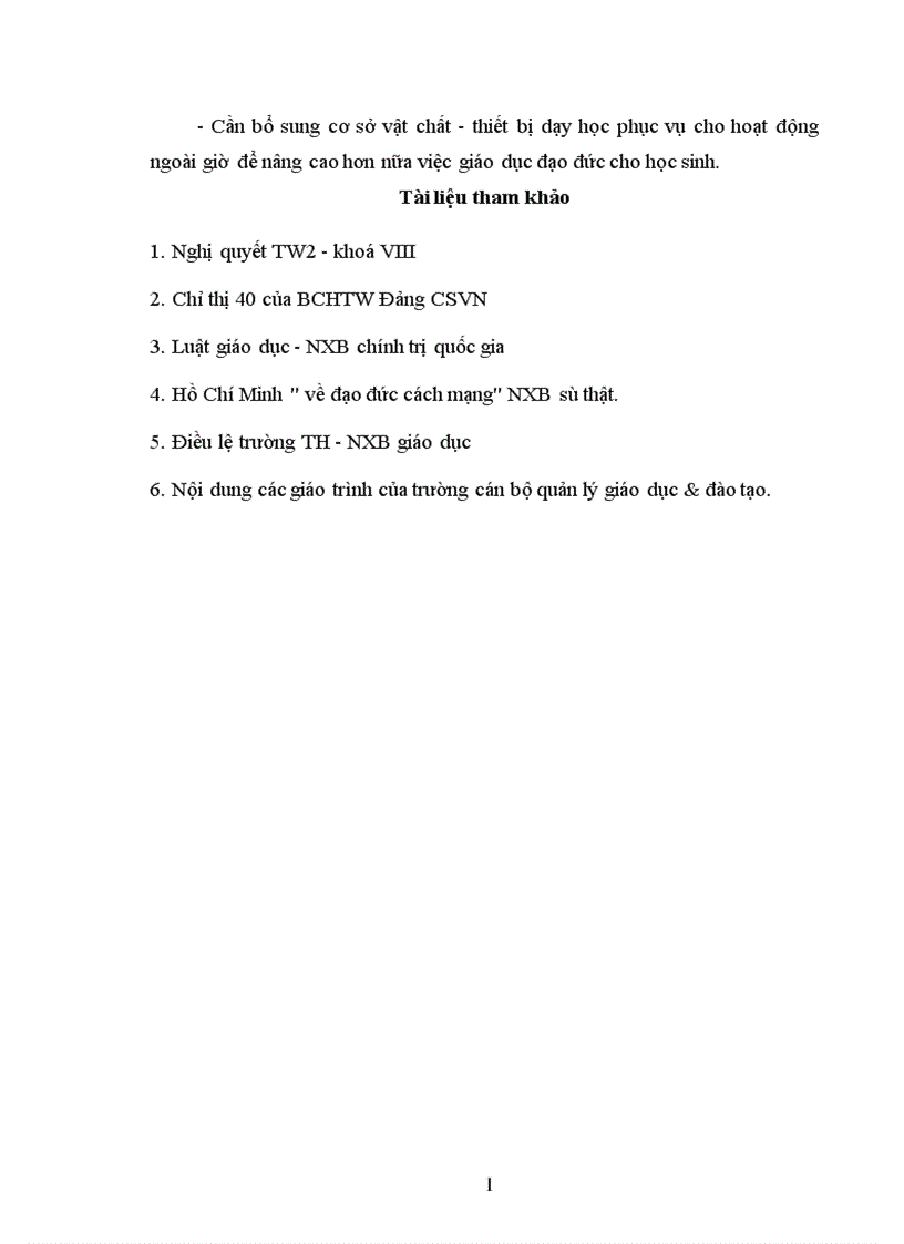 image for page Một số biện pháp chỉ đạo nhằm nâng cao chất lượng giáo dục đạo đức học sinh ở trường THPT Bán công Nguyễn Du huyện Trấn Yên tỉnh Yên Bái 1