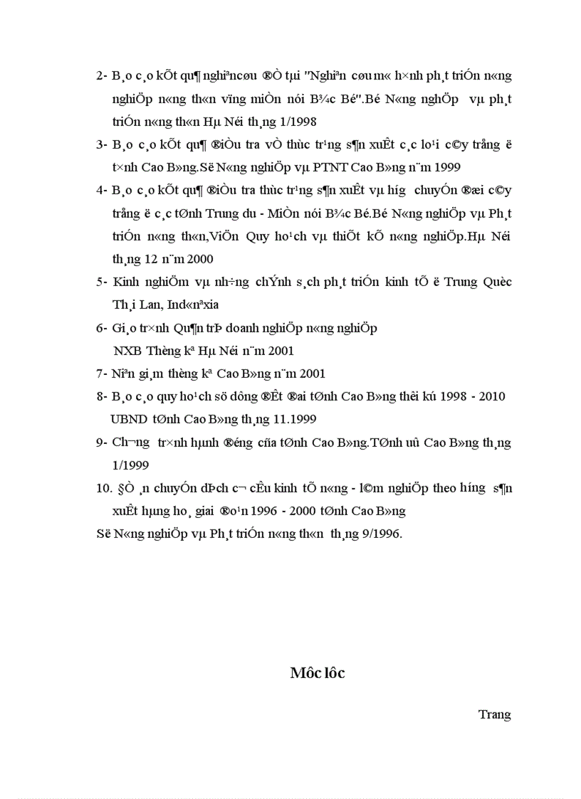 image for page Những biện pháp chủ yếu để chuyển dịch cơ cấu ngành trồng trọt của tỉnh Cao Bằng