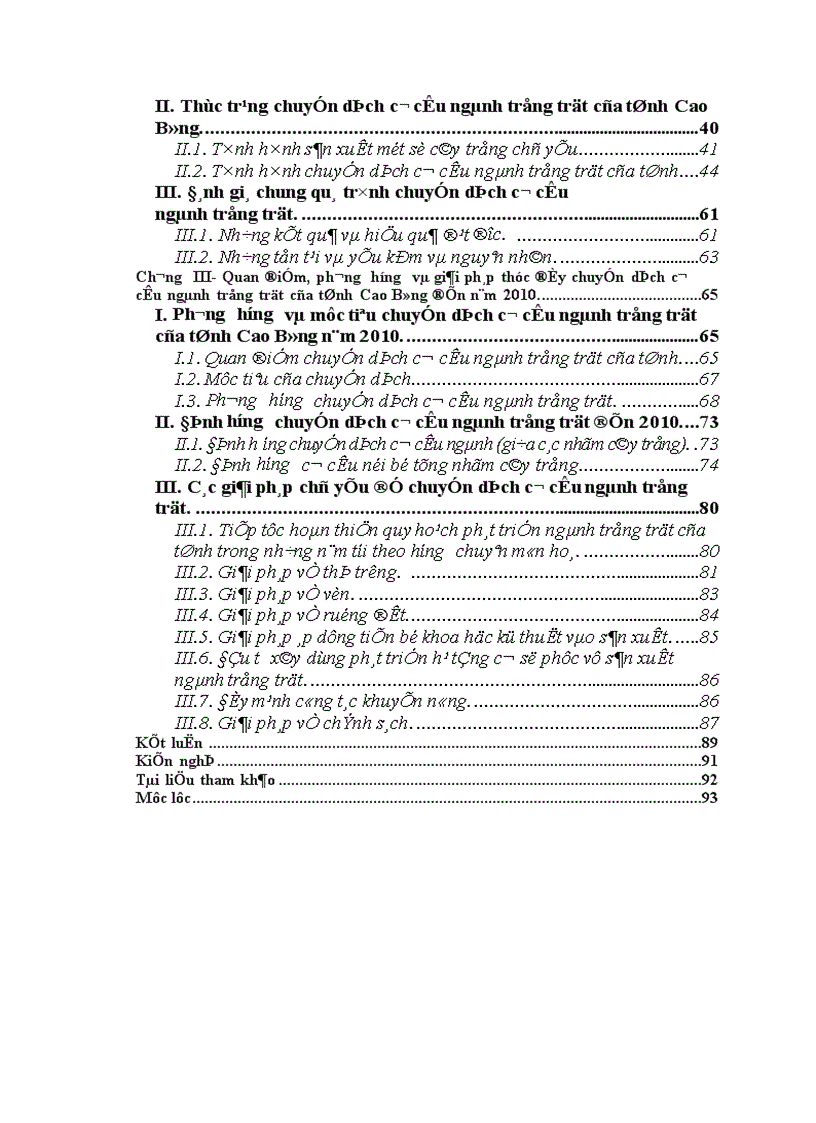 image for page Những biện pháp chủ yếu để chuyển dịch cơ cấu ngành trồng trọt của tỉnh Cao Bằng