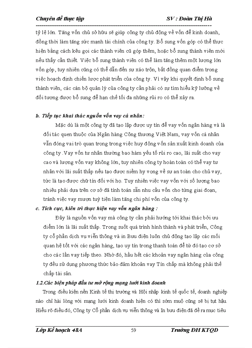 image for page Nâng cao hiệu quả sử dụng vốn sản xuất kinh doanh tại Công ty Cổ phần dịch vụ viễn thông và In bưu điện 1