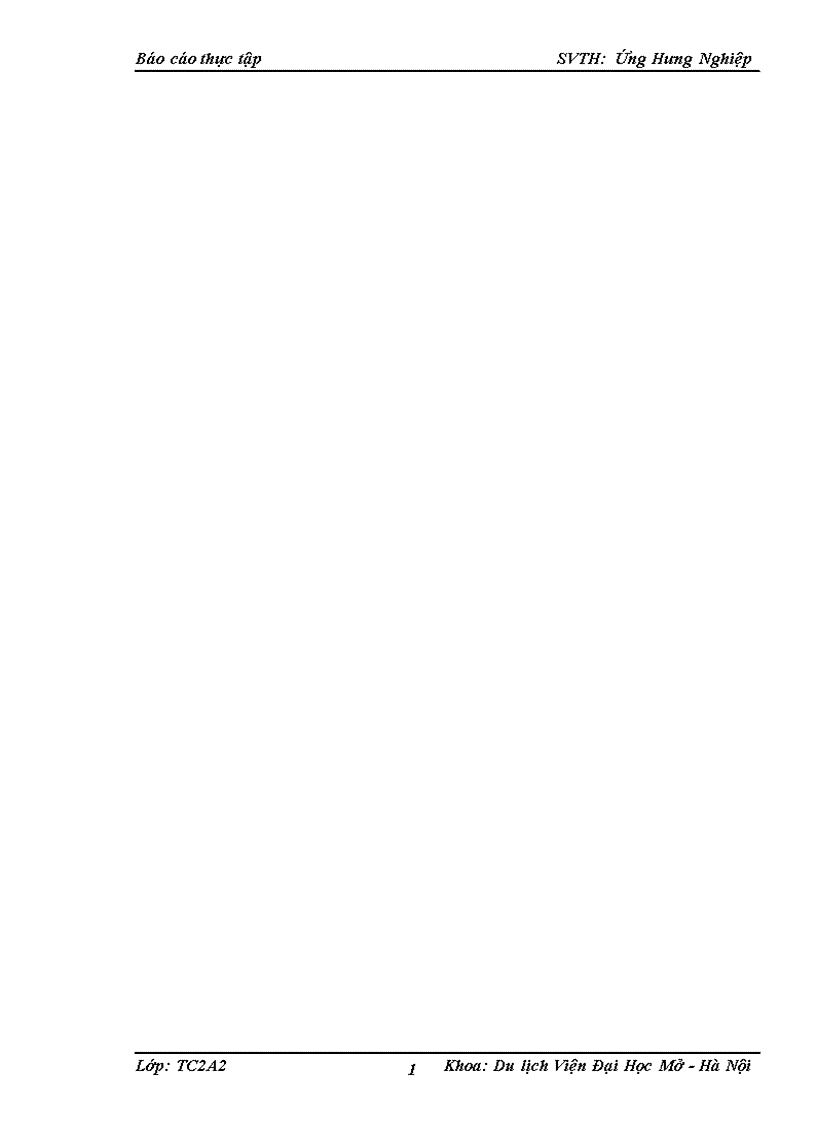 image for page Báo cáo thực tập tổng hợp tại khách sạn Maison D Hanoi Hanova