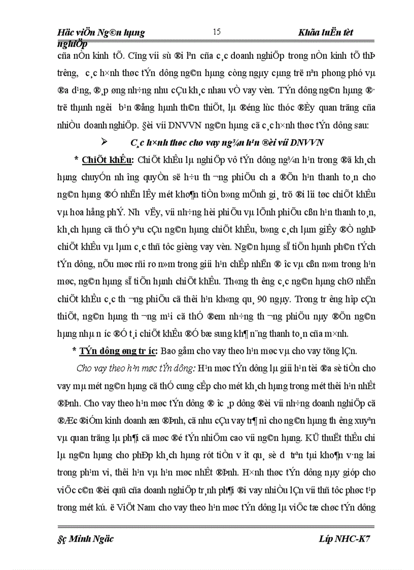 image for page Giải pháp mở rộng hoạt động cho vay đối với doanh nghiệp vừa và nhỏ tại ngân hàng thương mại cổ phần Sài Gòn chi nhánh Hà Nội SCB Hà Nội 1