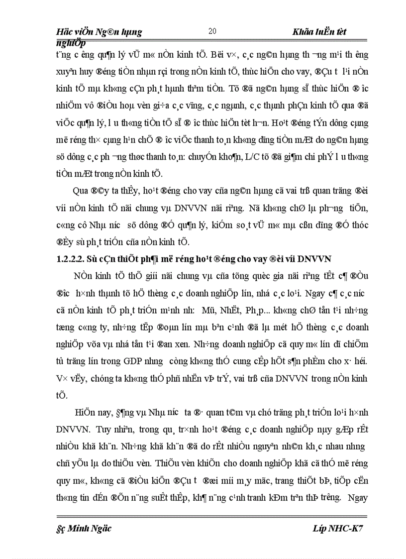 image for page Giải pháp mở rộng hoạt động cho vay đối với doanh nghiệp vừa và nhỏ tại ngân hàng thương mại cổ phần Sài Gòn chi nhánh Hà Nội SCB Hà Nội 1