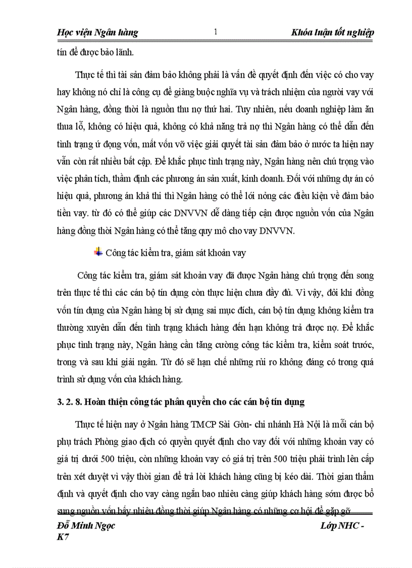 image for page Giải pháp mở rộng hoạt động cho vay đối với doanh nghiệp vừa và nhỏ tại ngân hàng thương mại cổ phần Sài Gòn chi nhánh Hà Nội SCB Hà Nội 1
