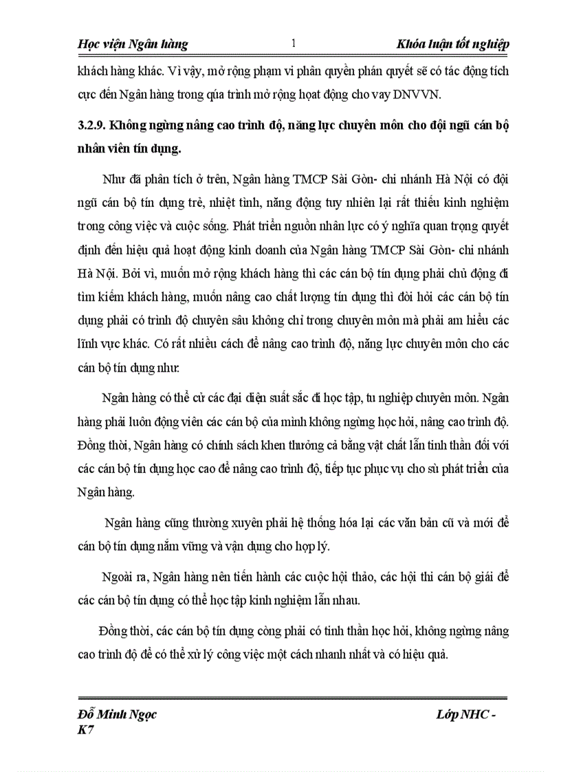 image for page Giải pháp mở rộng hoạt động cho vay đối với doanh nghiệp vừa và nhỏ tại ngân hàng thương mại cổ phần Sài Gòn chi nhánh Hà Nội SCB Hà Nội 1