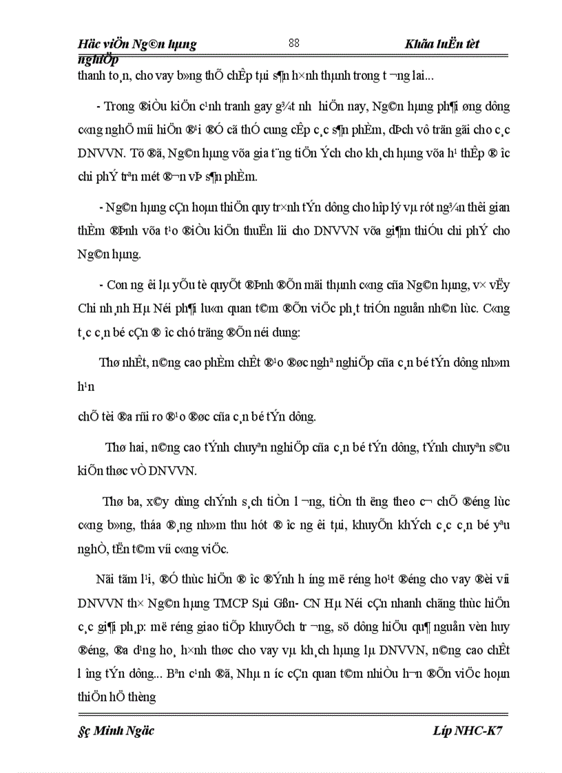 image for page Giải pháp mở rộng hoạt động cho vay đối với doanh nghiệp vừa và nhỏ tại ngân hàng thương mại cổ phần Sài Gòn chi nhánh Hà Nội SCB Hà Nội 1