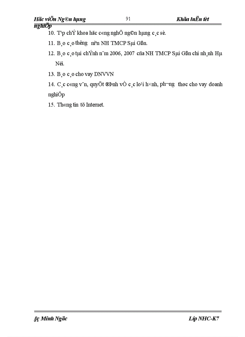 image for page Giải pháp mở rộng hoạt động cho vay đối với doanh nghiệp vừa và nhỏ tại ngân hàng thương mại cổ phần Sài Gòn chi nhánh Hà Nội SCB Hà Nội 1