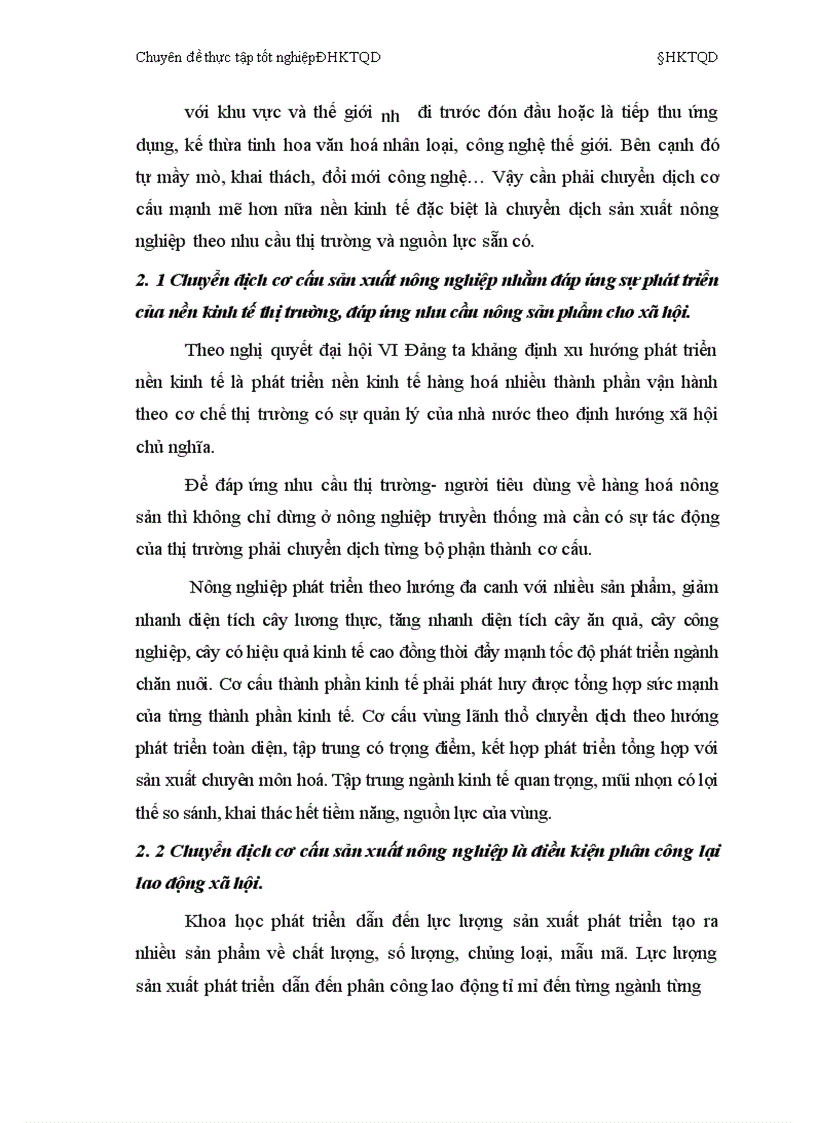 image for page Chuyển dịch cơ cấu sản xuất nông nghiệp tỉnh Hà Tây thực trạng và giải pháp