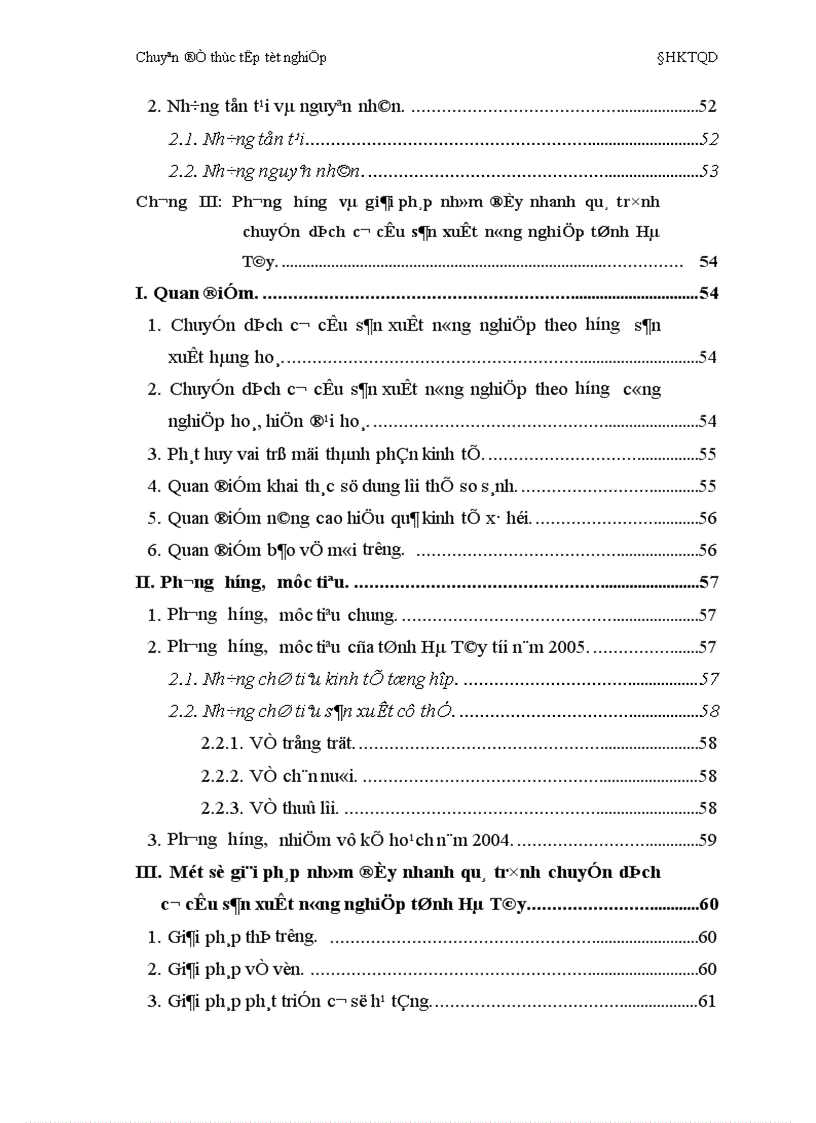 image for page Chuyển dịch cơ cấu sản xuất nông nghiệp tỉnh Hà Tây thực trạng và giải pháp