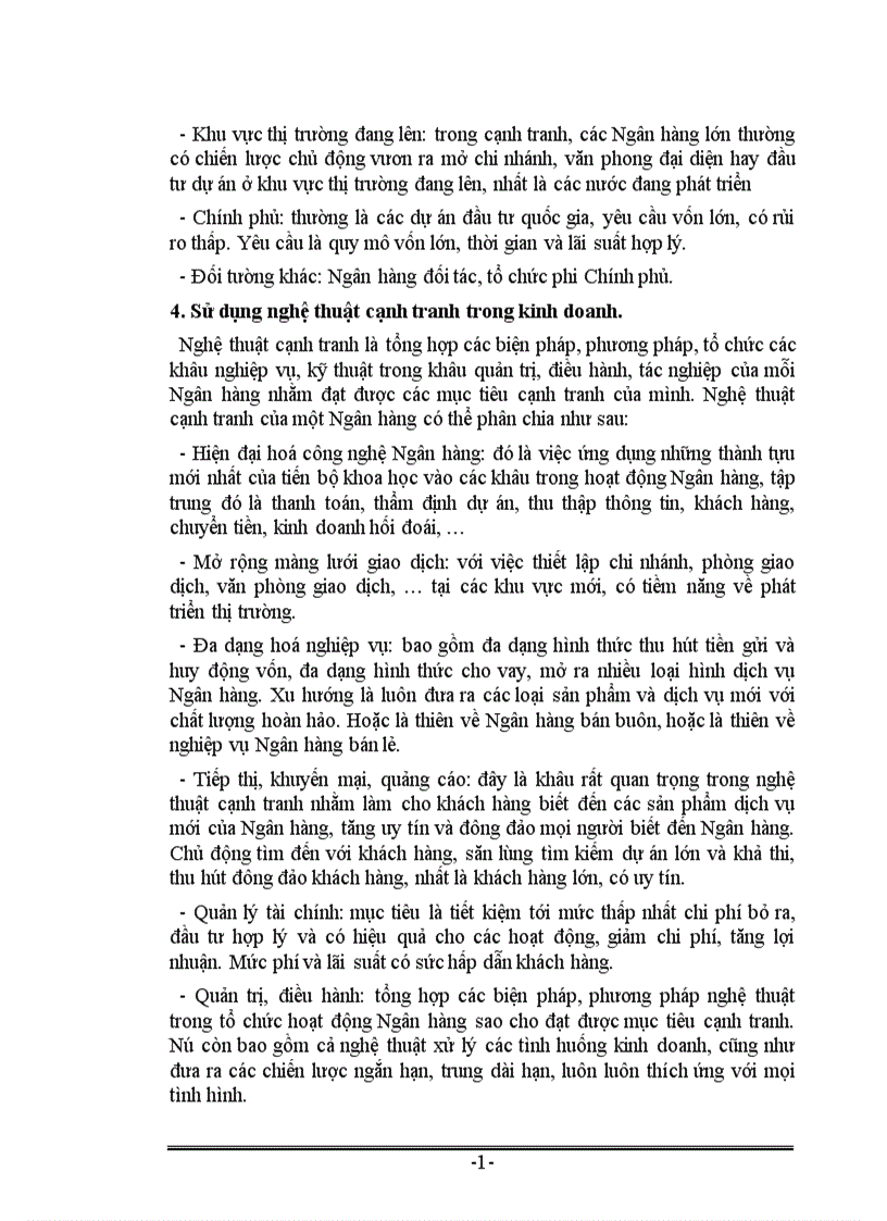 image for page Giải pháp nhằm nâng cao khả năng cạnh tranh của Ngân hàng Đầu tư và phát triển Chi nhánh Thăng Long 1
