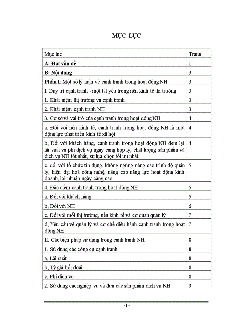 image for page Giải pháp nhằm nâng cao khả năng cạnh tranh của Ngân hàng Đầu tư và phát triển Chi nhánh Thăng Long 1