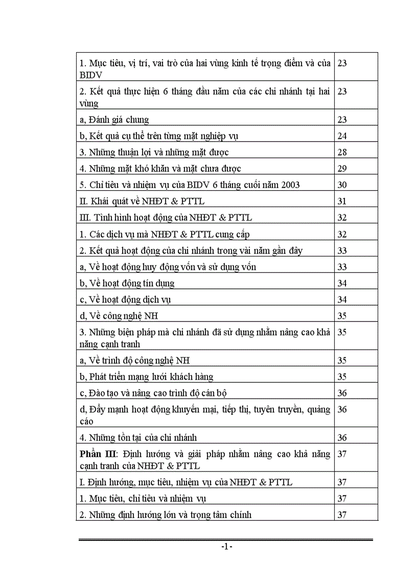 image for page Giải pháp nhằm nâng cao khả năng cạnh tranh của Ngân hàng Đầu tư và phát triển Chi nhánh Thăng Long 1