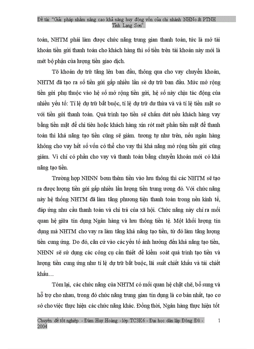 image for page Giải pháp nhằm nâng cao hiệu quả huy động vốn tại chi nhánh NHNo PTNT Tỉnh Lạng Sơn 1