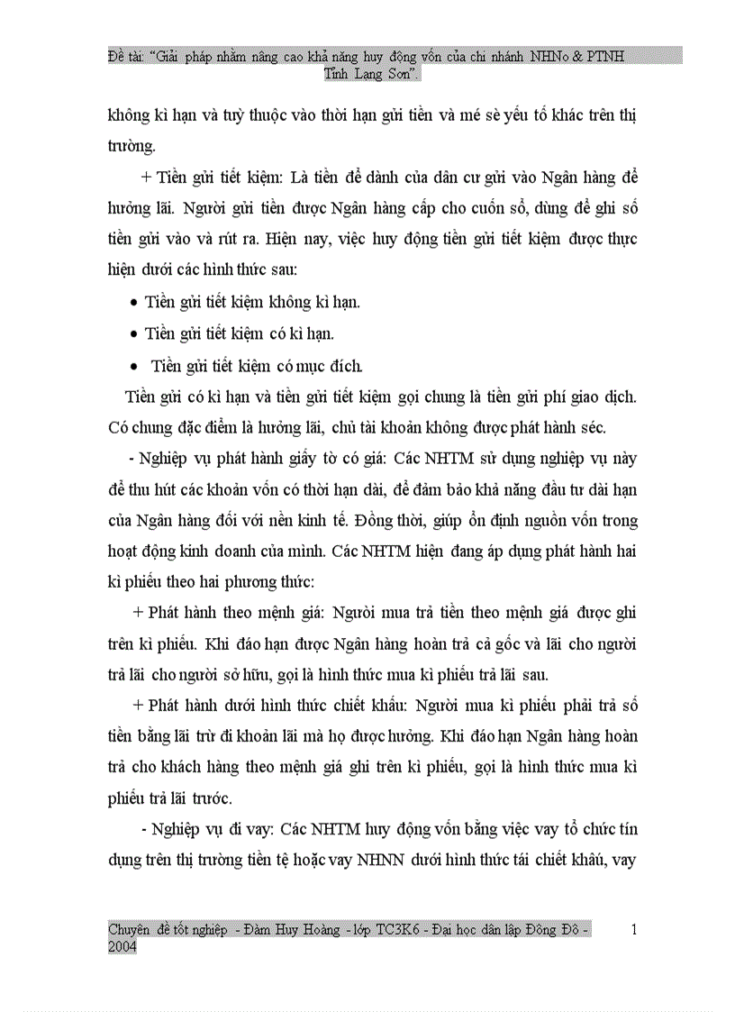 image for page Giải pháp nhằm nâng cao hiệu quả huy động vốn tại chi nhánh NHNo PTNT Tỉnh Lạng Sơn 1
