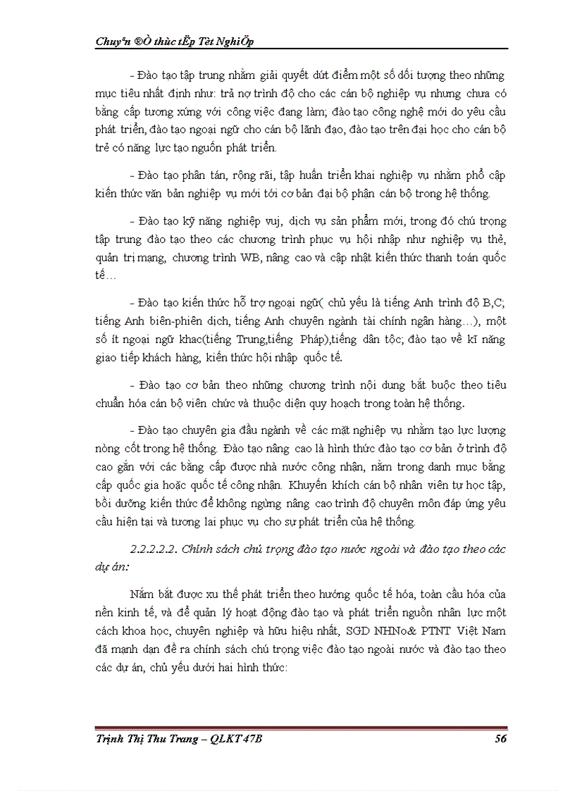 image for page Hoàn thiện chính sách đào tạo và phát triển nguồn nhân lực tại Sở Giao Dịch Ngân Hàng Nông Nghiệp và Phát Triển Nông Thôn Việt Nam 1