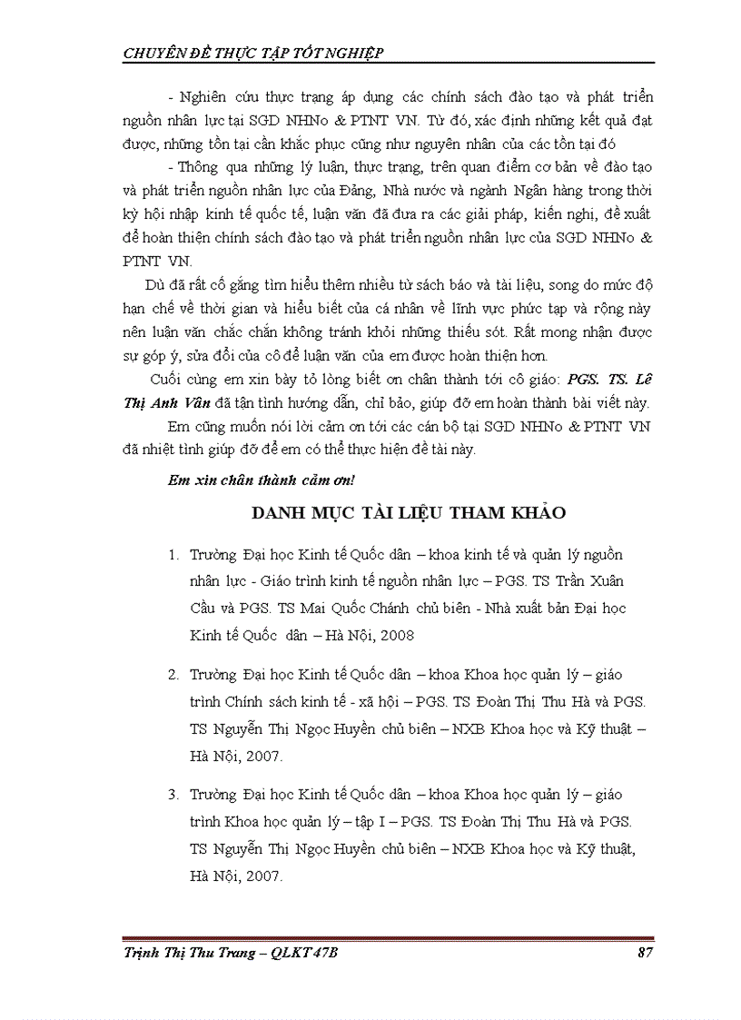 image for page Hoàn thiện chính sách đào tạo và phát triển nguồn nhân lực tại Sở Giao Dịch Ngân Hàng Nông Nghiệp và Phát Triển Nông Thôn Việt Nam 1