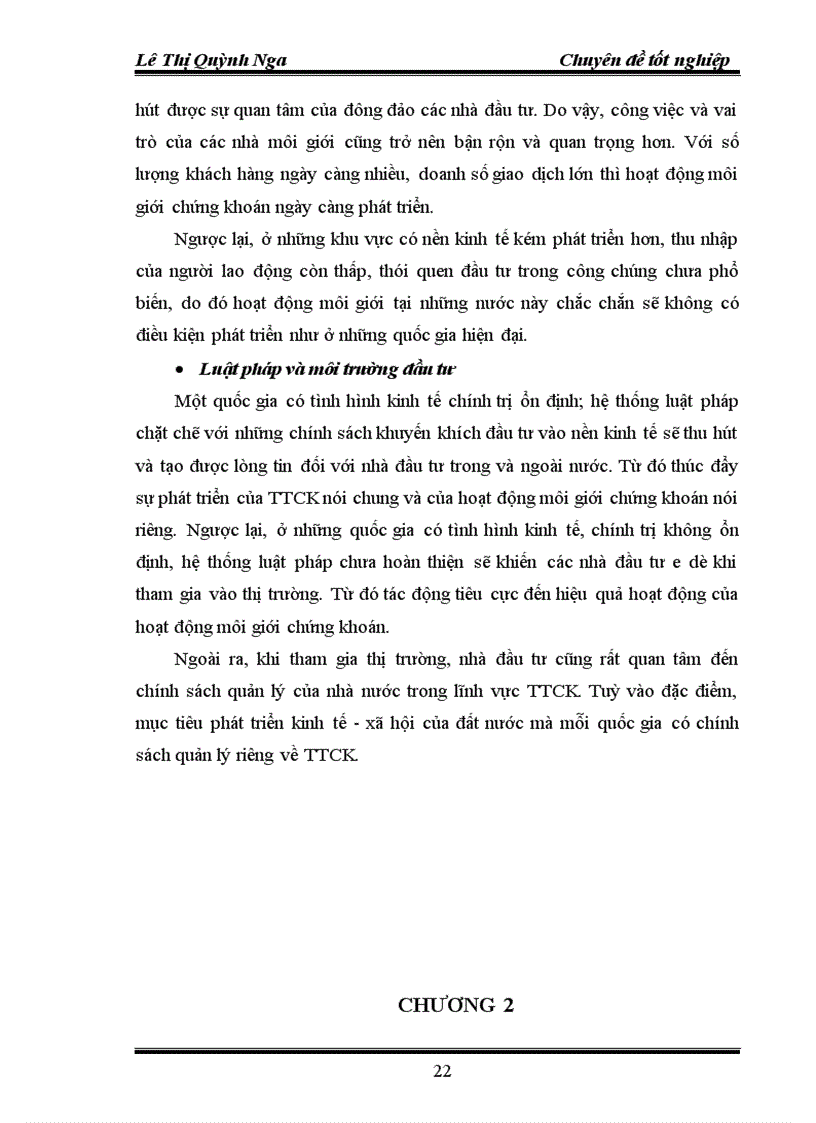image for page Thực trạng và giải pháp nâng cao hiệu quả hoạt động môi giới chứng khoán tại công ty Cổ phần chứng khoán Thăng Long